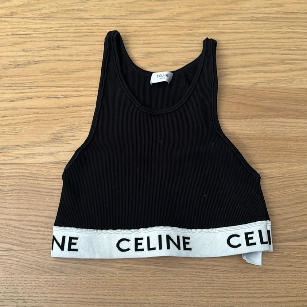 Celine sports bra or crop top